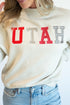 Utah Texas Embroidery Mock Neck Cuffed